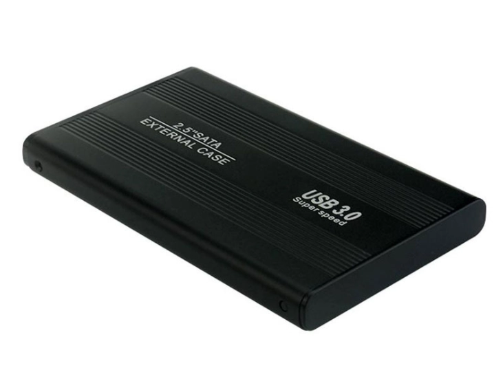 Внешний корпус - бокс SATA - USB3.0 для жесткого диска SSD/HDD 2,5”, алюминий, черный Внешний корпус - бокс SATA - USB3.0 для жесткого диска SSD/HDD 2,5”, алюминий, черный