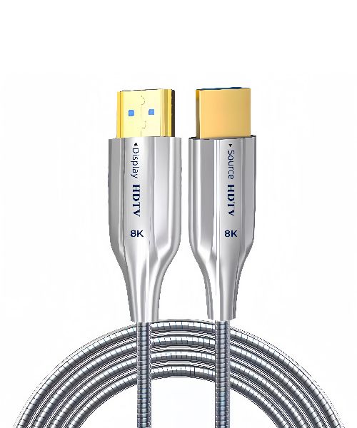 Кабель оптический бронированный HDMI v2.1 UltraHD 8K 60Гц / 4K 120Гц, поддержка HDR, ARC, 48 Гбит/с, 20 метров Кабель оптический бронированный HDMI v2.1 UltraHD 8K 60Гц / 4K 120Гц, поддержка HDR, ARC, 48 Гбит/с, 20 метров
