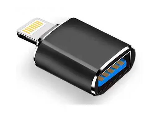 Адаптер - переходник Lightning - USB3.0, черный Адаптер - переходник Lightning - USB3.0, черный
