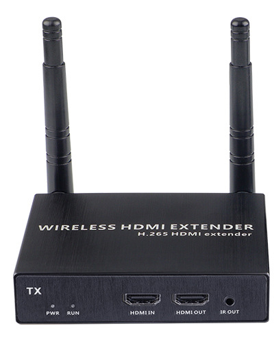 Передатчик удлинителя сигнала HDMI по Wi-Fi до 100 метров, активный, FullHD 1080p, черный Передатчик удлинителя сигнала HDMI по Wi-Fi до 100 метров, активный, FullHD 1080p, черный