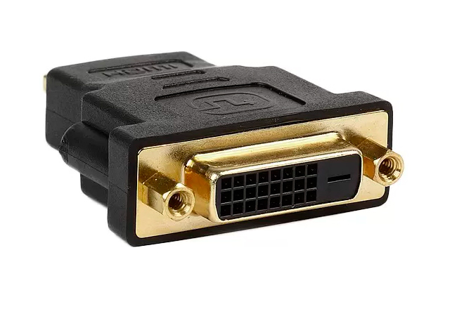 Адаптер - переходник DVI - HDMI, мама-папа, черный Адаптер - переходник DVI - HDMI, мама-папа, черный