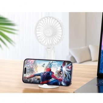 Вентилятор ручной HOCO DF07, с подставкой для смартфона Вентилятор ручной HOCO DF07, с подставкой для смартфона