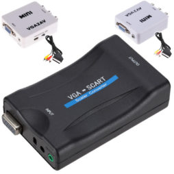 Конвертер HDMI - SCART (Скарт) преобразователь, переходник Ce-Link