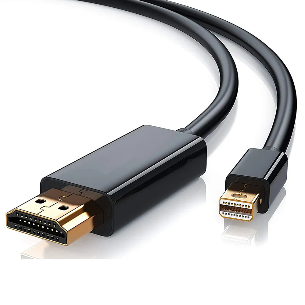 Кабель Mini DisplayPort - HDMI 4K, папа-папа, 1,8 метра, черный Кабель Mini DisplayPort - HDMI 4K, папа-папа, 1,8 метра, черный