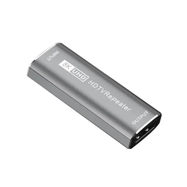 Репитер - повторитель - усилитель сигнала HDMI2.1 8K 60Гц, пассивный до 30 метров Репитер - повторитель - усилитель сигнала HDMI2.1 8K 60Гц, пассивный до 30 метров