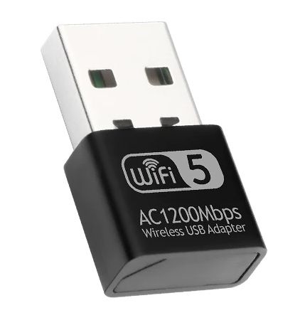 Адаптер - беспроводной Wi-Fi-приемник USB2.0, до 1200 Мбит/с, двухдиапазонный - 2.4GHz/5.8GHz Адаптер - беспроводной Wi-Fi-приемник USB2.0, до 1200 Мбит/с, двухдиапазонный - 2.4GHz/5.8GHz