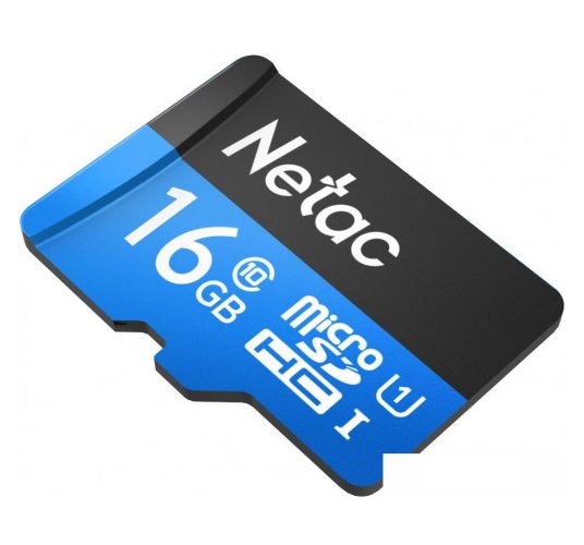 Карта памяти MicroSDHC 16GB Netac P500 Standard (NT02P500STN-016G-S), U1, класс 10 Карта памяти MicroSDHC 16GB Netac P500 Standard (NT02P500STN-016G-S), U1, класс 10