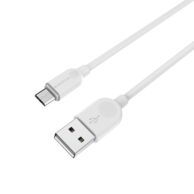 Зарядный USB дата кабель BOROFONE BX14 MicroUSB, 2.4A, 3м, белый Зарядный USB дата кабель BOROFONE BX14 MicroUSB, 2.4A, 3м, белый