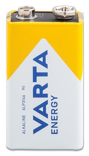 Батарейка - элемент питания VARTA Energy Крона/6LR61/1BP