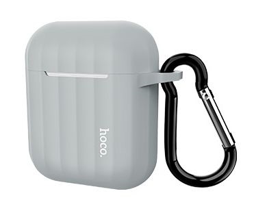 Чехол HOCO WB10 для наушников APs1/2 силиконовый, серый Чехол HOCO WB10 для наушников APs1/2 силиконовый, серый