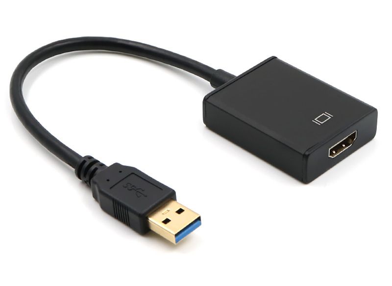 Адаптер - переходник USB3.0 - HDMI Адаптер - переходник USB3.0 - HDMI