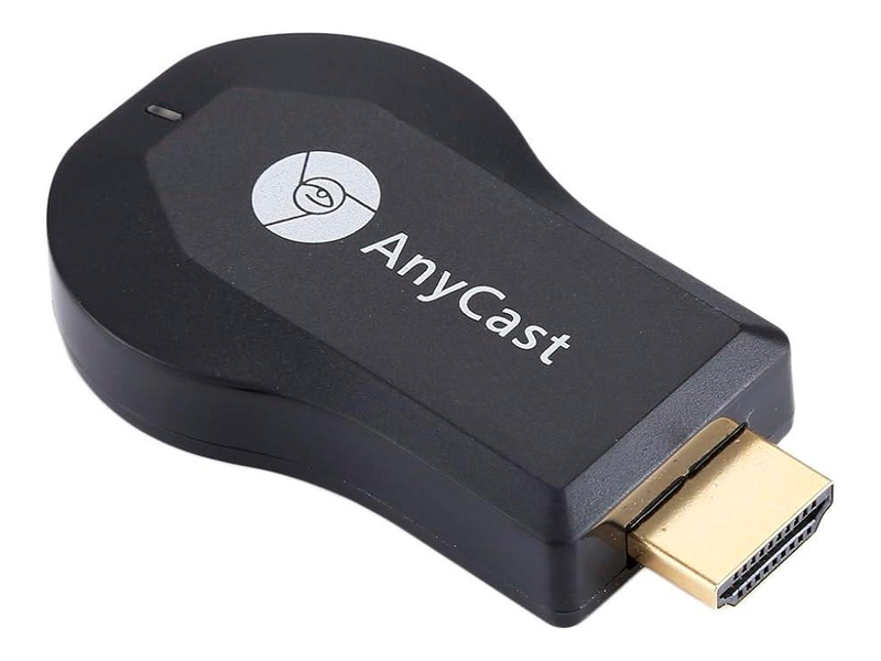 Адаптер - донгл - HDMI WiFi-приемник Anycast M100 4K для подключения смартфона к телевизору, двухдиапазонный - 2.4/5GHz, черный Адаптер - донгл - HDMI WiFi-приемник Anycast M100 4K для подключения смартфона к телевизору, двухдиапазонный - 2.4/5GHz, черный