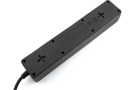 Сетевой фильтр 5bites GARDA SP5B-530 5S, 3х0.75мм2, 3м, черный