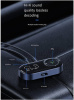 Аудио адаптер Hi-Fi AX02 FM-трансмиттер Bluetooth v5.2 - AUX 3.5мм, картридер TF, для автомобиля, громкая связь (handsfree)