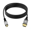 Кабель MicroHDMI - HDMI 2.1 8K60Hz, папа-папа, 1,5 метра, черный