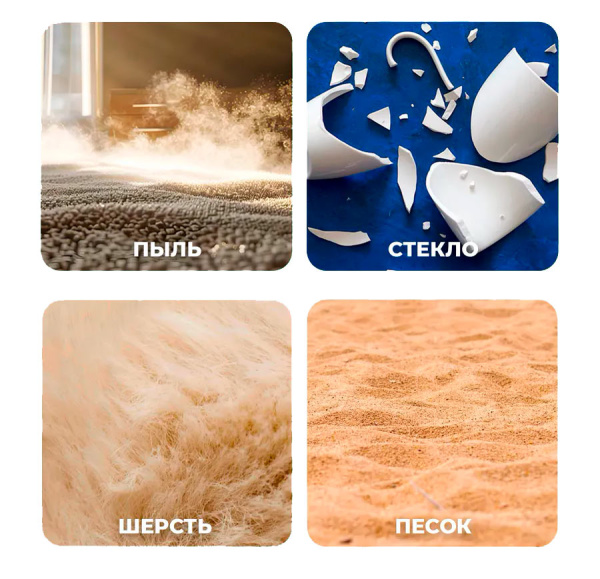 Салфетка (тряпка) - многоразовая микрофибра для робота-пылесоса Dreame X40 Enhanced Edition