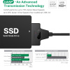 Адаптер - переходник - кабель SATA - USB3.0 - USB3.1 Type-C для жесткого диска SSD/HDD 2.5″, черный