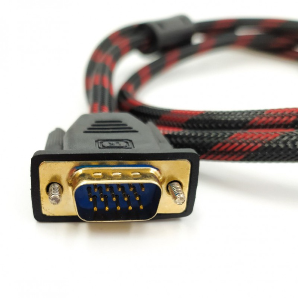 Кабель DVI-I - VGA, папа-папа, 1,5 метра Кабель DVI-I - VGA, папа-папа, 1,5 метра