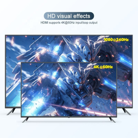 Профессиональная (игровая, стриминговая) карта видеозахвата USB3.2 HDMI запись до 4K 60Гц / 2K 144Гц / 1080p 240Гц, черный