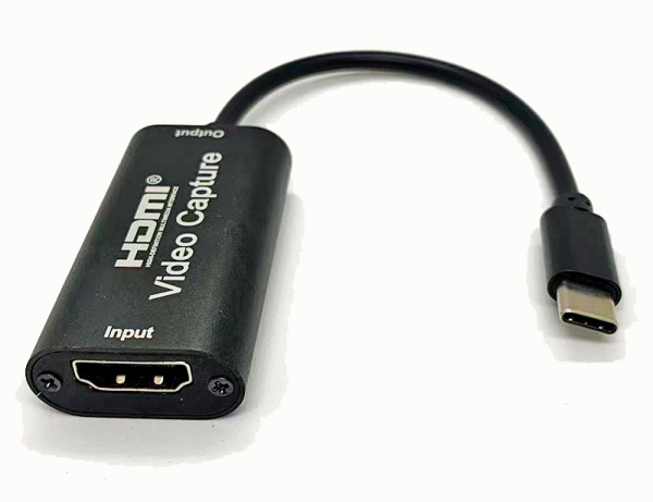 Карта видеозахвата USB3.1 Type-C - HDMI, ver.01a, черный Карта видеозахвата USB3.1 Type-C - HDMI, ver.01a, черный