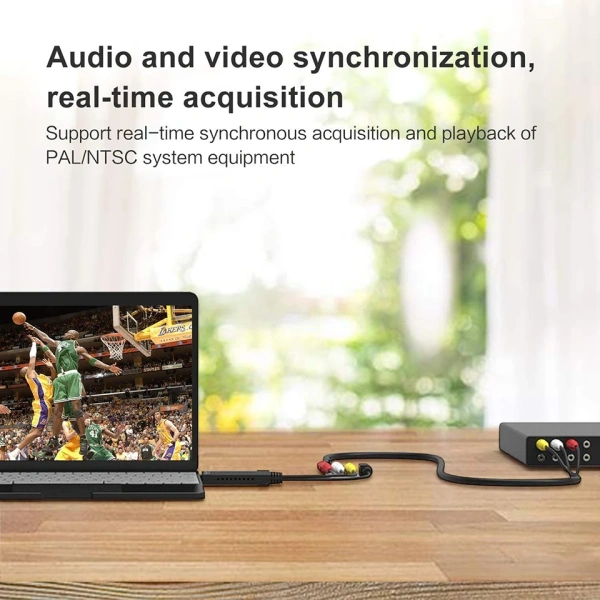 Карта видеозахвата USB2.0 - RCA (AV) EasierCAP, черный Карта видеозахвата USB2.0 - RCA (AV) EasierCAP, черный