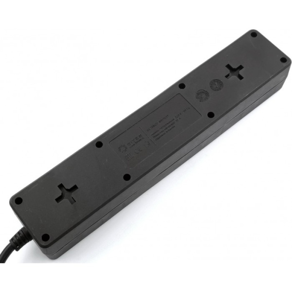 Сетевой фильтр 5bites GARDA SP6B-518 6S, 3х0.75мм2, 1,8м, черный Сетевой фильтр 5bites GARDA SP6B-518 6S, 3х0.75мм2, 1,8м, черный