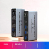 Адаптер – KVM-переключатель 2×2 HDMI v2.1 + DisplayPort v1.4 – 8K 60Гц / 4K 240Гц, USB3.0, HDR, алюминий