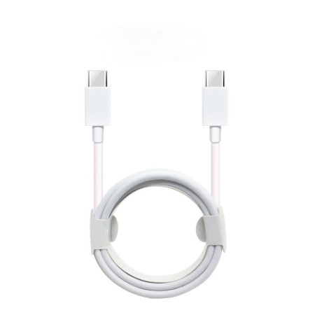 Дата-кабель для быстрой зарядки USB-C - USB-C PD 60W 3A, 1 метр, белый