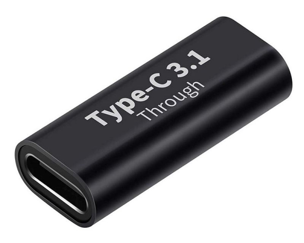Адаптер - соединитель USB3.1 Type-С - USB3.1 Type-С, мама-мама, черный Адаптер - соединитель USB3.1 Type-С - USB3.1 Type-С, мама-мама, черный