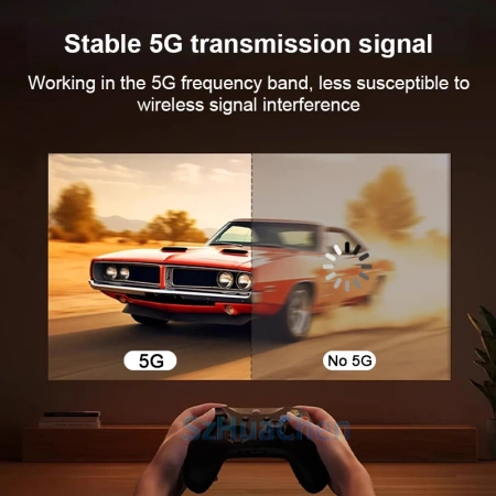 Удлинитель сигнала HDMI по Wi-Fi до 200 метров, активный, FullHD 1080p, черный