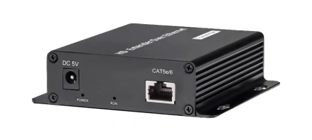 Удлинитель сигнала HDMI по витой паре RJ45 (LAN) до 200 метров  UltraHD 4K, комплект: 1 передатчик + 3 приемника + коммутатор RJ45