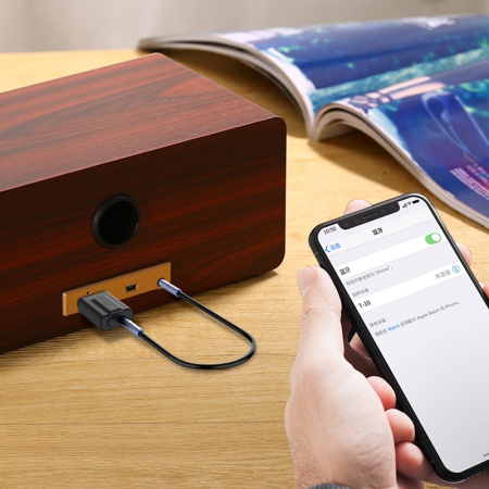 Беспроводной аудио адаптер T10 Hi-Fi, Bluetooth 5.0 RX/TX приемник-передатчик, черный