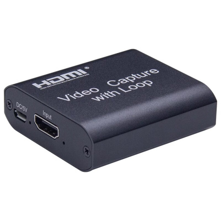 Карта видеозахвата USB - HDMI, ver.03, черный