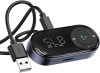 Аудио адаптер Hi-Fi AX02 FM-трансмиттер Bluetooth v5.2 - AUX 3.5мм, картридер TF, для автомобиля, громкая связь (handsfree)