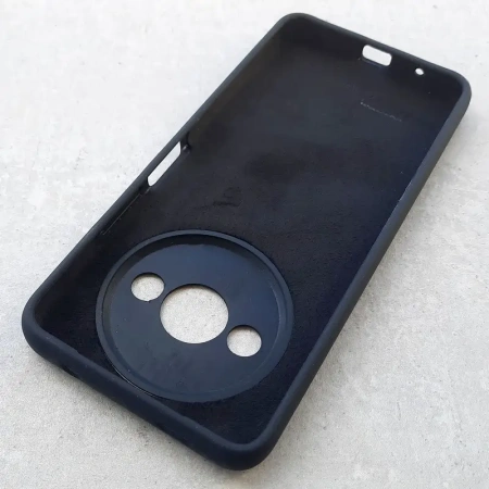 Чехол - бампер для XIAOMI Redmi A3/POCO C61, Bingo Silicone Case, черный