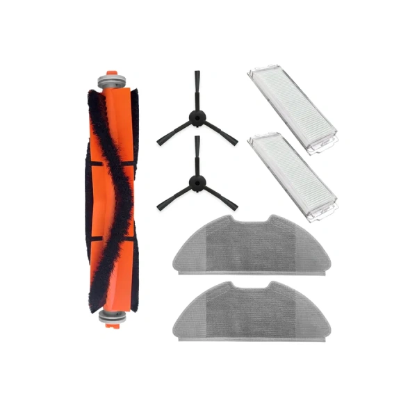 Набор аксессуаров Medium для робота-пылесоса Xiaomi Mi Robot Vacuum-Mop 2 Pro (MJST1SHW), черные боковые щетки Набор аксессуаров Medium для робота-пылесоса Xiaomi Mi Robot Vacuum-Mop 2 Pro (MJST1SHW), черные боковые щетки