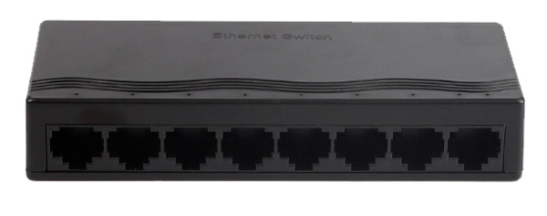 Сетевой хаб - коммутатор LAN - разветвитель RJ45 на 8 портов 10/100 Мбит/с, черный Сетевой хаб - коммутатор LAN - разветвитель RJ45 на 8 портов 10/100 Мбит/с, черный