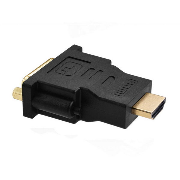 Адаптер - переходник DVI - HDMI, мама-папа, черный Адаптер - переходник DVI - HDMI, мама-папа, черный
