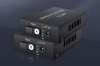 Удлинитель USB2.0 1х2 по оптическому SC кабелю до 10км, комплект, черный