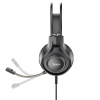Наушники с микрофоном HOCO W106, полноразмерные игровые, USB+3,5 мм, 1.8 м., черный