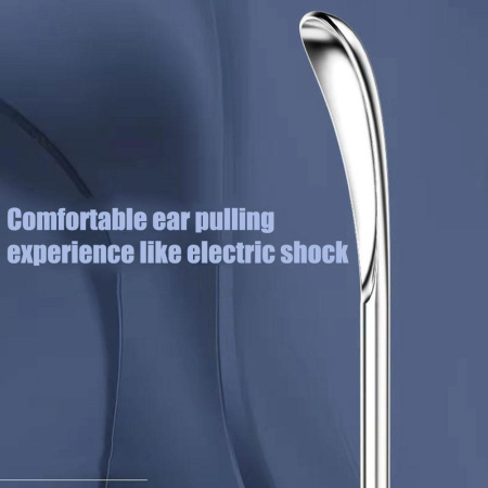 Набор инструментов для чистки ушей - ушные палочки - металлическая ухочистка MOD03, нержавеющая сталь, 6 штук