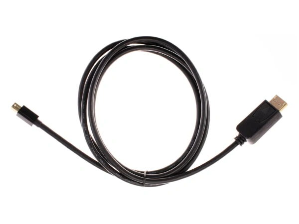 Кабель Mini DisplayPort - HDMI 4K, папа-папа, 1,8 метра, черный Кабель Mini DisplayPort - HDMI 4K, папа-папа, 1,8 метра, черный