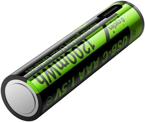 Аккумулятор Hoco JA4 AAA, 1200mWh/1.5V + кабель Type-C