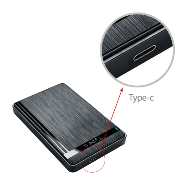 Внешний корпус - бокс SATA - USB3.1 Type-C - USB3.0 для жесткого диска SSD/HDD 2.5”, черный Внешний корпус - бокс SATA - USB3.1 Type-C - USB3.0 для жесткого диска SSD/HDD 2.5”, черный