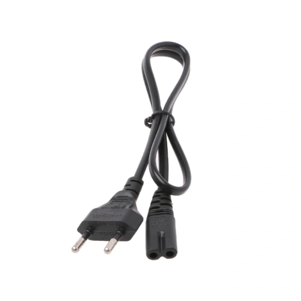 Кабель питания, двухконтактный, 220v, 1,5 метра, черный Кабель питания, двухконтактный, 220v, 1,5 метра, черный
