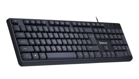 Клавиатура Defender Daily HB-162 45162, 1.8м, черный