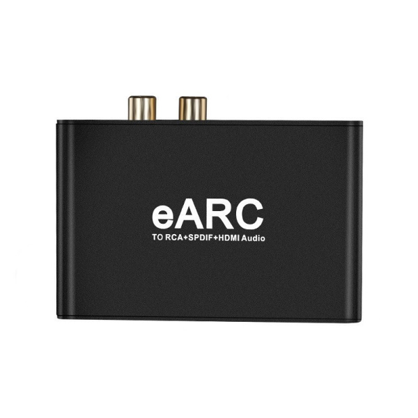 Аудио адаптер HDMI (eARC/ARC) - оптика (Toslink/SPDIF) / RCA / AUX 3.5мм, поддержка DD+ / Dolby TrueHD / DTS-HD Master Audio