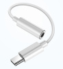 Адаптер - переходник USB3.1 Type-C - jack 3.5mm (AUX), белый
