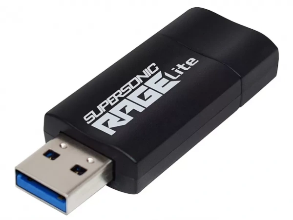 Флешка 32Gb Patriot RAGE Lite (PEF32GRLB32U), USB 3.0, черный