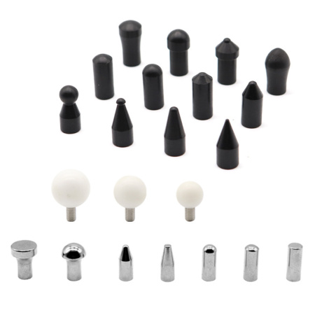 Профессиональный набор крючков и сменных головок для беспокрасочного удаления и вытягивания вмятин на кузове автомобиля